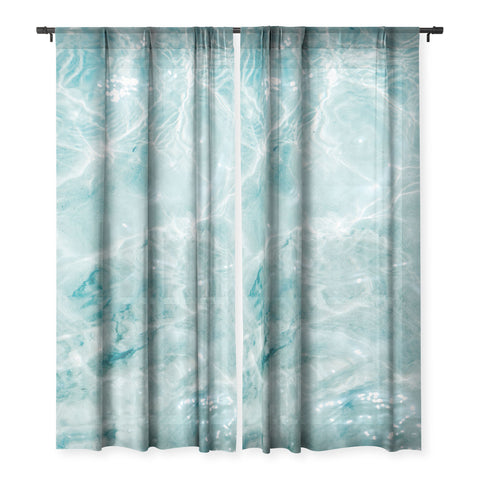 raisazwart Clear blue water Colorful ocean Sheer Non Repeat