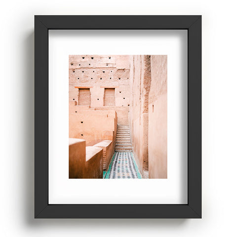 raisazwart Colors of Marrakech Morocco Recessed Framing Rectangle