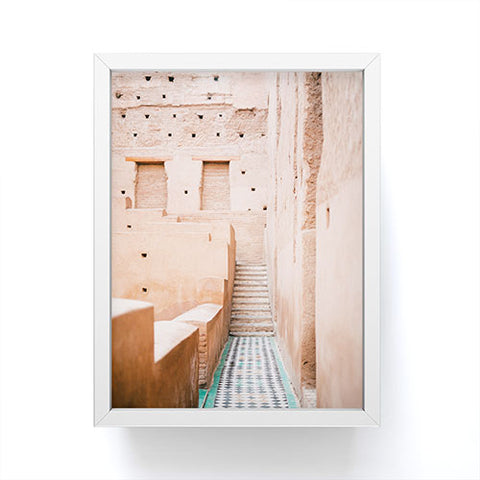 raisazwart Colors of Marrakech Morocco Framed Mini Art Print