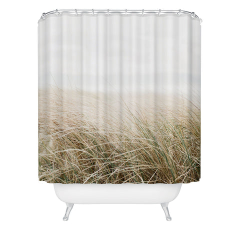 raisazwart Dune grass Ireland Shower Curtain