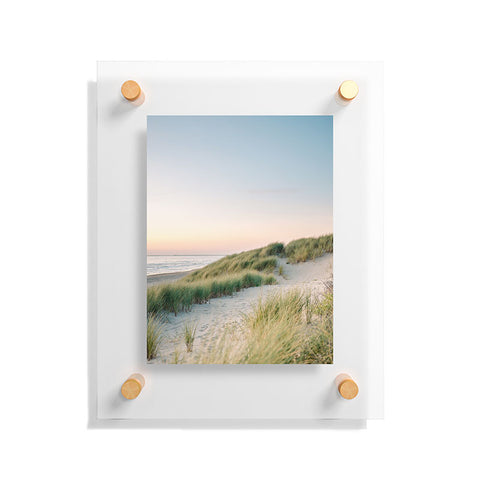 raisazwart Dunes of Holland Sunset Floating Acrylic Print