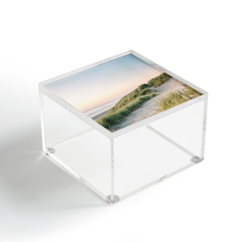 raisazwart Dunes of Holland Sunset Acrylic Box