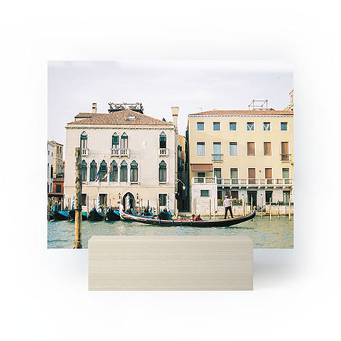 raisazwart Gondola in the canals of Venice Mini Art Print
