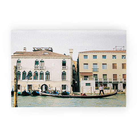 raisazwart Gondola in the canals of Venice Welcome Mat