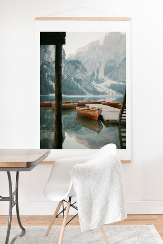 raisazwart Lago di Braies Art Print And Hanger
