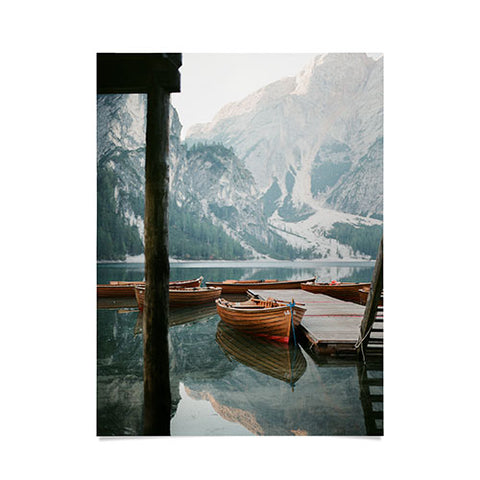 raisazwart Lago di Braies Poster