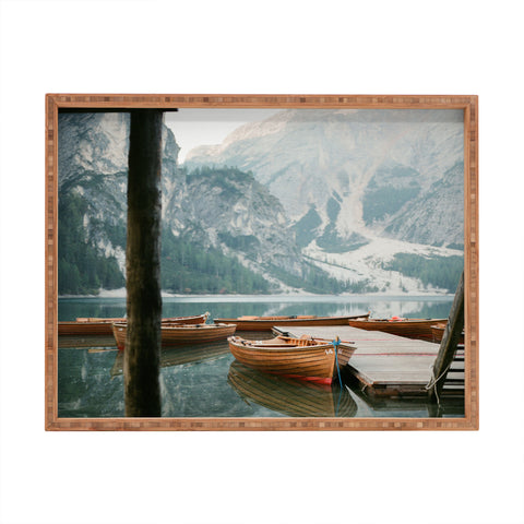 raisazwart Lago di Braies Rectangular Tray