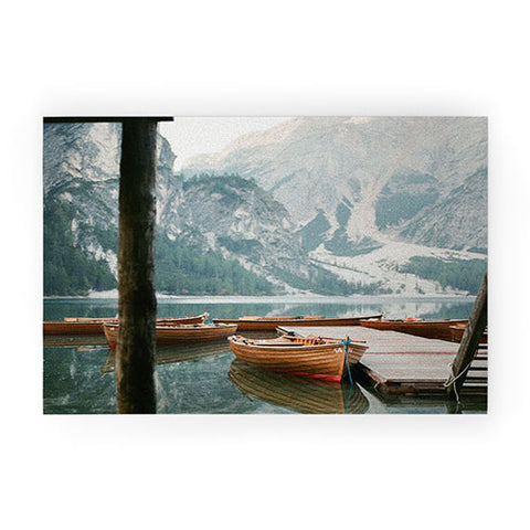 raisazwart Lago di Braies Welcome Mat