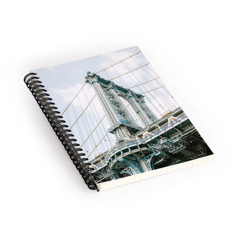raisazwart Manhattan bridge New York City Spiral Notebook