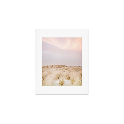 raisazwart Pastel coastal sky Ameland island Art Print