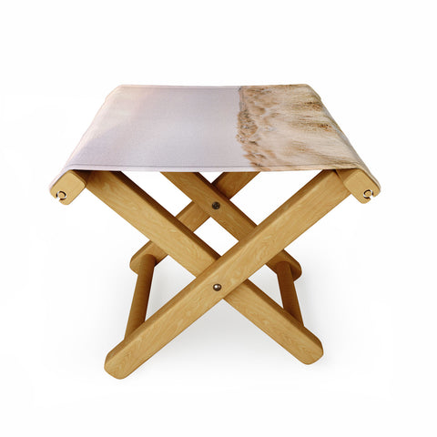 raisazwart Pastel coastal sky Ameland island Folding Stool