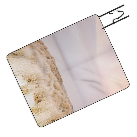 raisazwart Pastel coastal sky Ameland island Picnic Blanket