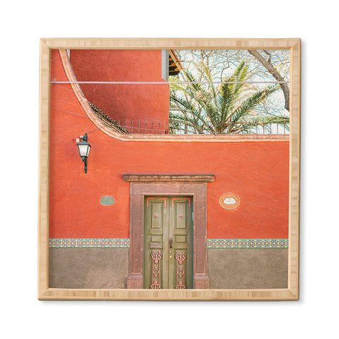 raisazwart Red and Green The San Miguel Framed Wall Art