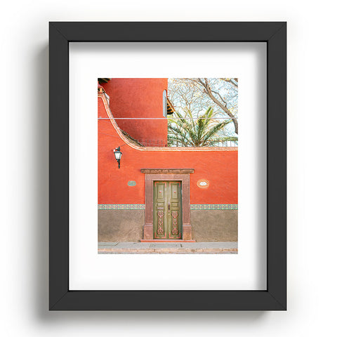 raisazwart Red and Green The San Miguel Recessed Framing Rectangle