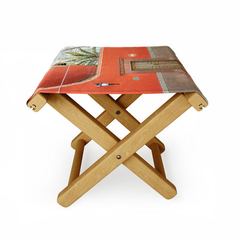 raisazwart Red and Green The San Miguel Folding Stool