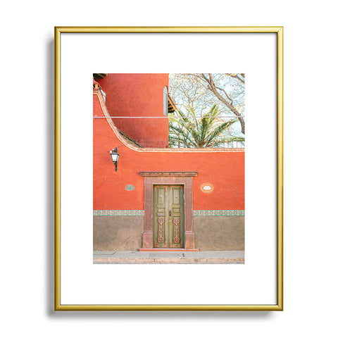 raisazwart Red and Green The San Miguel Metal Framed Art Print