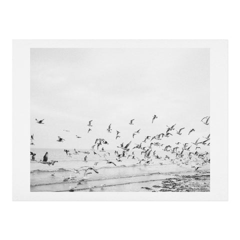 raisazwart Seagulls Coastal Art Print