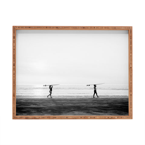 raisazwart Surfer couple Rectangular Tray
