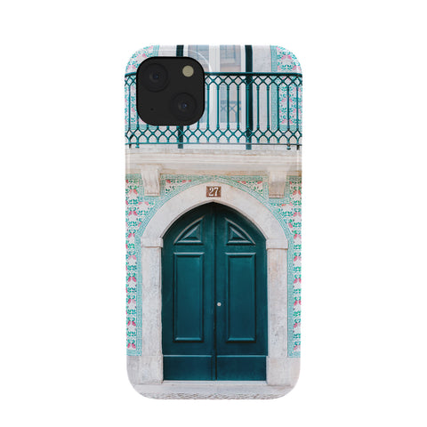 raisazwart The green door Lisbon Portugal Phone Case