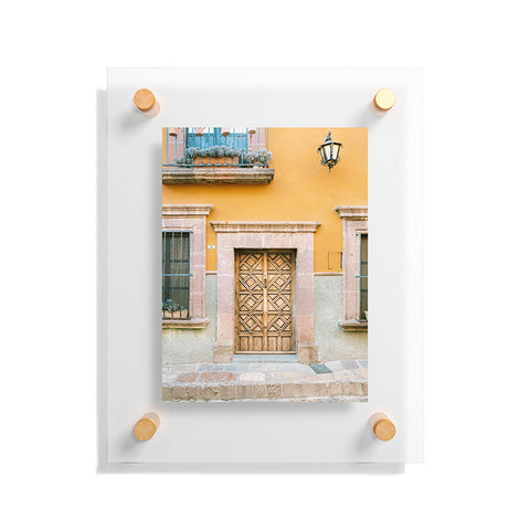raisazwart The San Miguel de Allende Mexico door Floating Acrylic Print