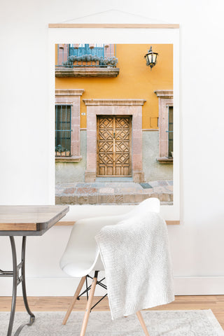 raisazwart The San Miguel de Allende Mexico door Art Print And Hanger