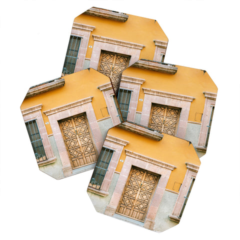 raisazwart The San Miguel de Allende Mexico door Coaster Set