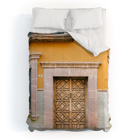 raisazwart The San Miguel de Allende Mexico door Comforter