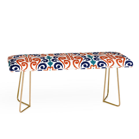 Raven Jumpo Adobe Damask Bench