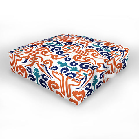 Raven Jumpo Adobe Damask Outdoor Floor Cushion