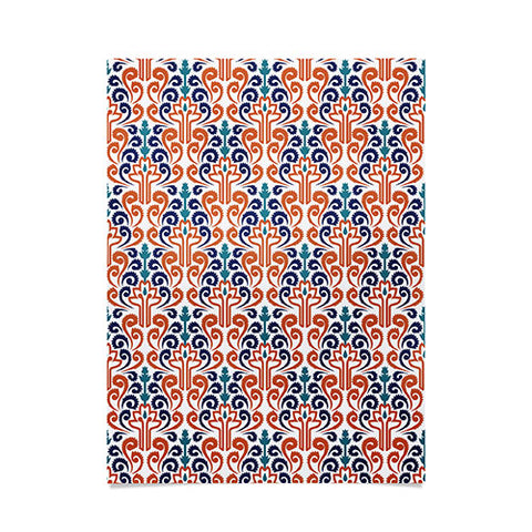 Raven Jumpo Adobe Damask Poster