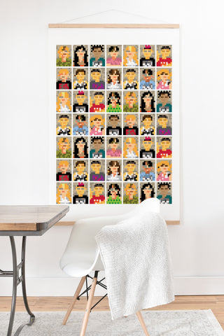 Raven Jumpo Anonymous Art Print And Hanger