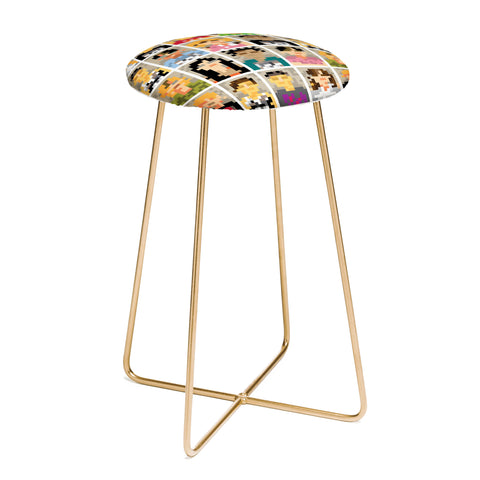Raven Jumpo Anonymous Counter Stool