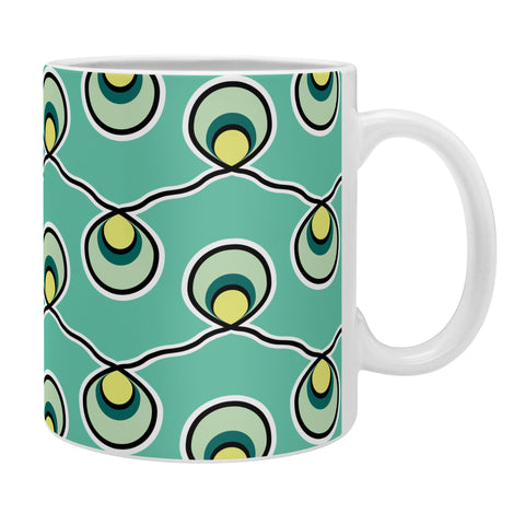 Raven Jumpo Aqua Bulbs Coffee Mug