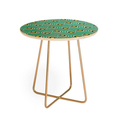 Raven Jumpo Aqua Bulbs Round Side Table