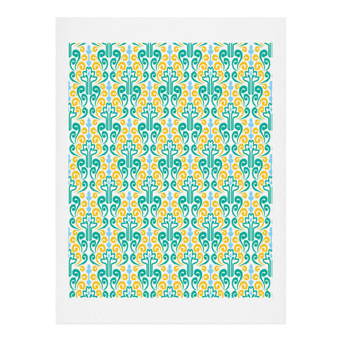 Raven Jumpo Breezy Damask Art Print