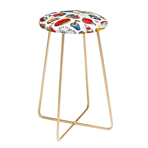 Raven Jumpo Food Fair Counter Stool