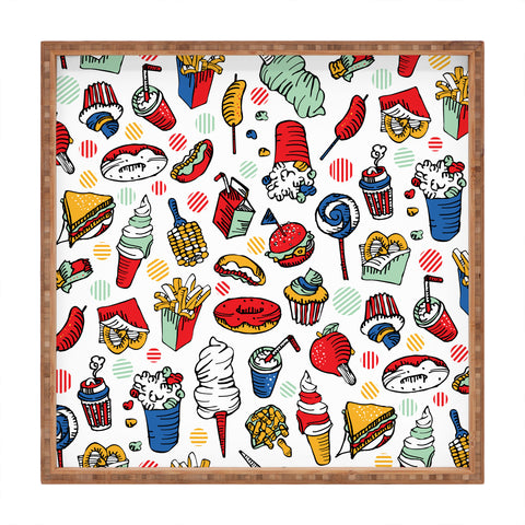 Raven Jumpo Food Fair Square Tray