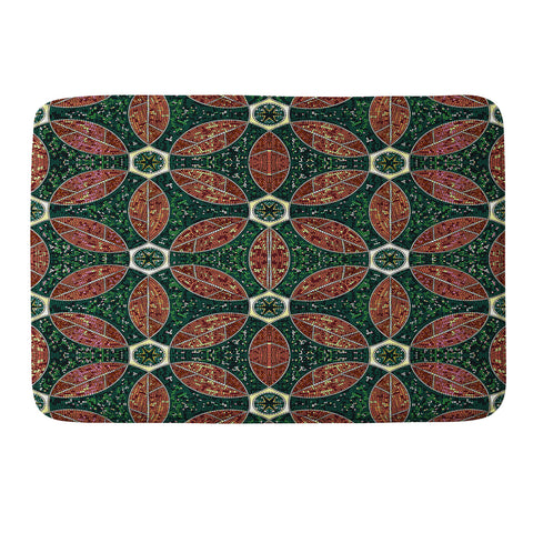 Raven Jumpo Jade Mosaic Memory Foam Bath Mat