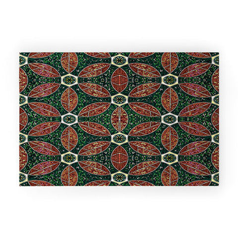 Raven Jumpo Jade Mosaic Welcome Mat