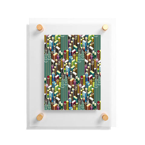 Raven Jumpo Kl City Floating Acrylic Print