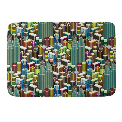 Raven Jumpo Kl City Memory Foam Bath Mat