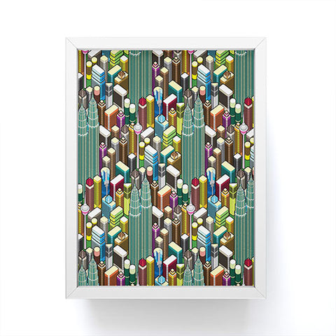 Raven Jumpo Kl City Framed Mini Art Print