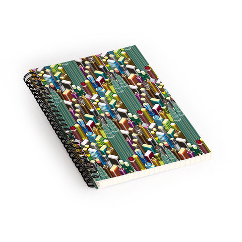 Raven Jumpo Kl City Spiral Notebook