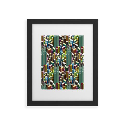 Raven Jumpo Kl City Framed Art Print