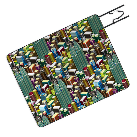 Raven Jumpo Kl City Picnic Blanket