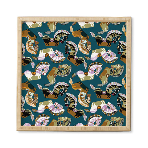 Raven Jumpo Kuda Kepang Framed Wall Art