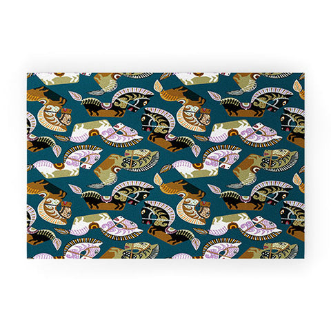 Raven Jumpo Kuda Kepang Welcome Mat