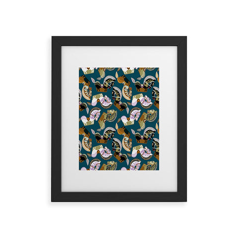 Raven Jumpo Kuda Kepang Framed Art Print