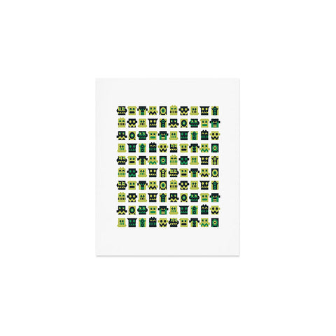 Raven Jumpo Metal Mugshots Mint Art Print