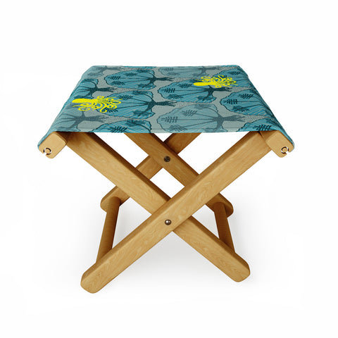 Raven Jumpo Octopus Among The Coral Folding Stool